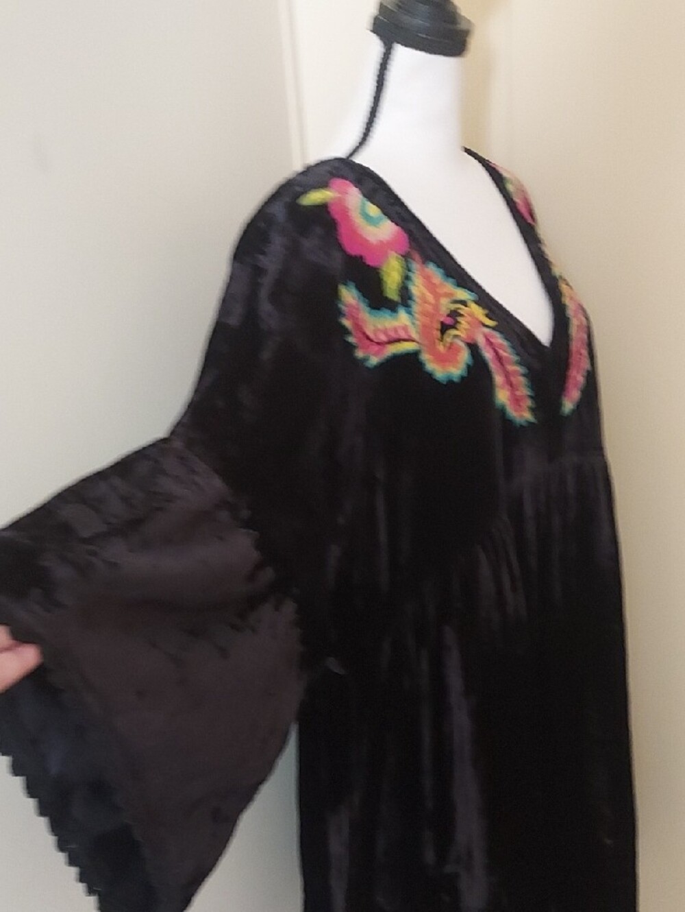 Uncle Frank Black Long Sleeve Dress - Picture 3 of 6